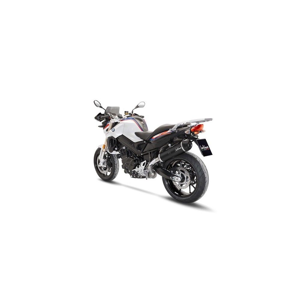 LEOVINCE BMW F 800 R / F  800 GT / 2017 2020 LV ONE Evo INOX BLACK silencer EURO 4 14356EB