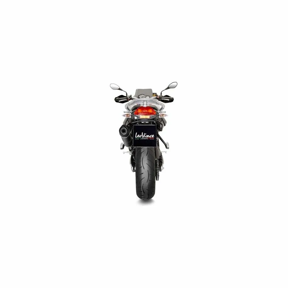 LEOVINCE BMW F 800 R / F  800 GT / 2017 2020 LV ONE Evo INOX BLACK silencer EURO 4 14356EB