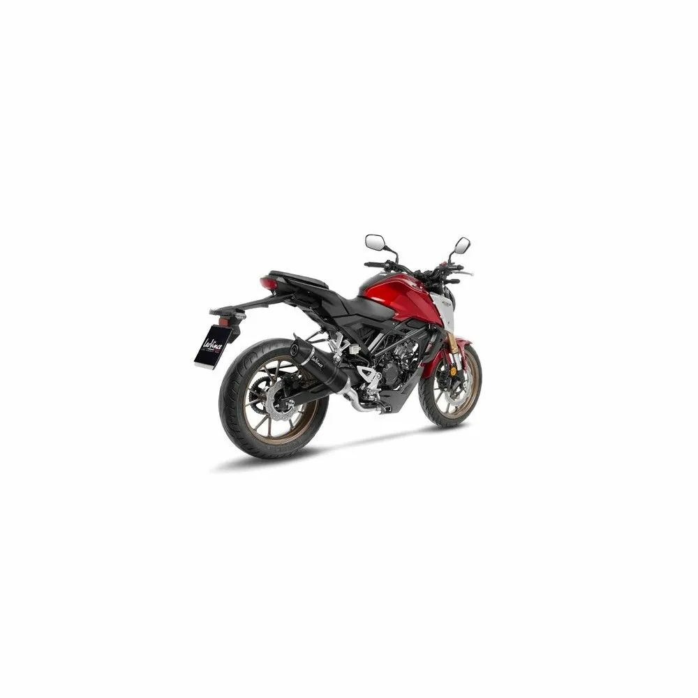 LEOVINCE HONDA CB 125 R / 2021 LV ONE Evo INOX BLACK complete line EURO 5 14390EBK