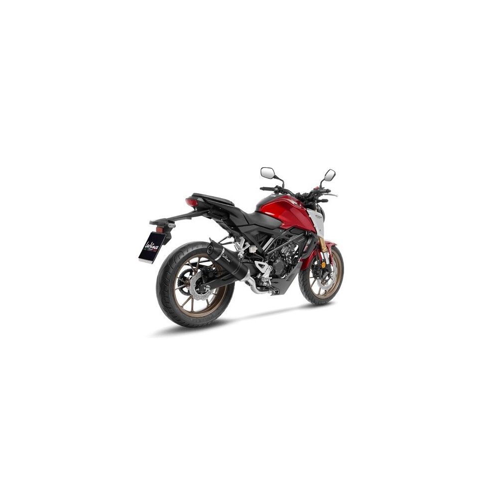 LEOVINCE HONDA CB 125 R / 2021 2022 LV ONE INOX BLACK ligne complète EURO 5 14390EBK
