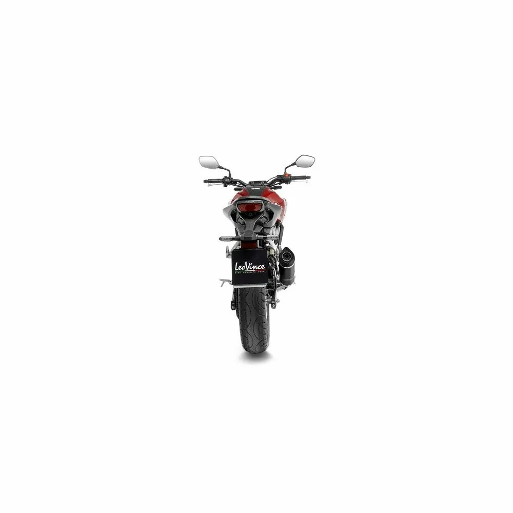 LEOVINCE HONDA CB 125 R / 2021 2022 LV ONE INOX BLACK ligne complète EURO 5 14390EBK