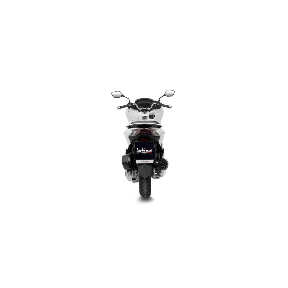 LEOVINCE HONDA PCX 125 / 2021 2022 LV ONE Evo INOX complete line not approved 14389E