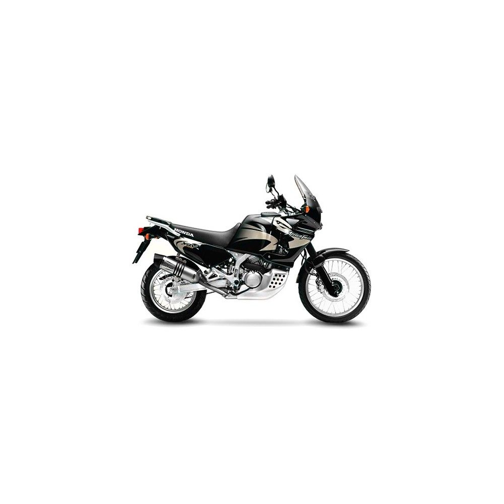 LEOVINCE HONDA XRV 750 AFRICA TWIN / 1995 2005 LV ONE EVO INOX pot échappement NON HOM 8424E