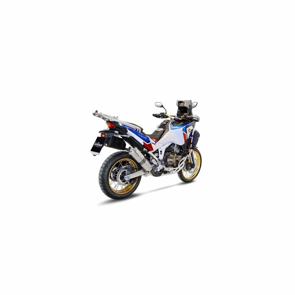 LEOVINCE HONDA CRF 1100 L AFRICA TWIN / ADVENTURE SPORT / DCT 2020 2022 LV ONE EVO INOX silencer exhaust  Approved EURO 5 14355E
