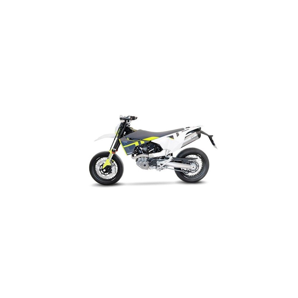 LEOVINCE HUSQVARNA 701 SUPERMOTO / ENDURO / LR / 2021 2022 LV ONE EVO INOX silencer exhaust  Not Approved 14367E