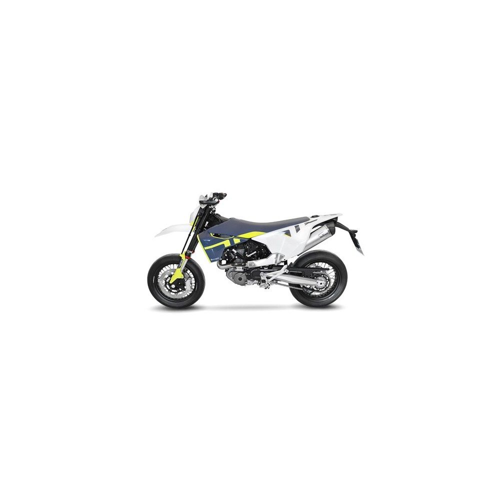 LEOVINCE HUSQVARNA 701 SUPERMOTO / ENDURO / LR / 2017 2020 LV ONE EVO INOX complete line Not Approved 14368E