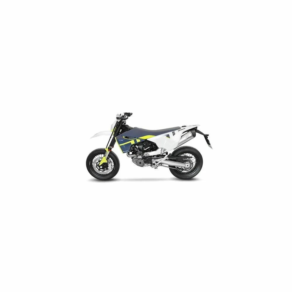 LEOVINCE HUSQVARNA 701 SUPERMOTO / ENDURO / LR / 2017 2020 LV ONE EVO INOX complete line Not Approved 14368E