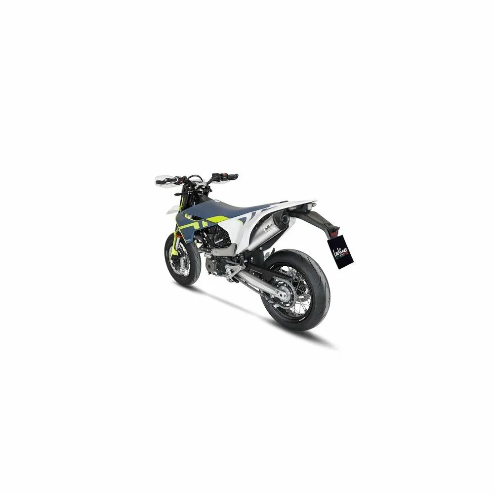 LEOVINCE HUSQVARNA 701 SUPERMOTO / ENDURO / LR / 2017 2020 LV ONE EVO INOX complete line Not Approved 14368E