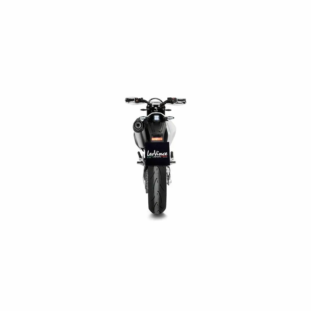 LEOVINCE HUSQVARNA 701 SUPERMOTO / ENDURO / LR / 2017 2020 LV ONE EVO INOX complete line Not Approved 14368E