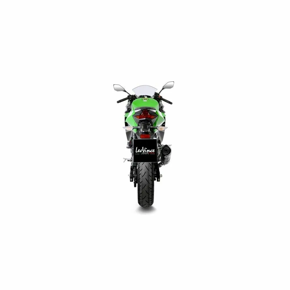 LEOVINCE KAWASAKI NINJA 400 / Z 400 / 500 / 2018 2025 LV ONE EVO CARBONE silencer exhaust  EURO5+ - 14260E