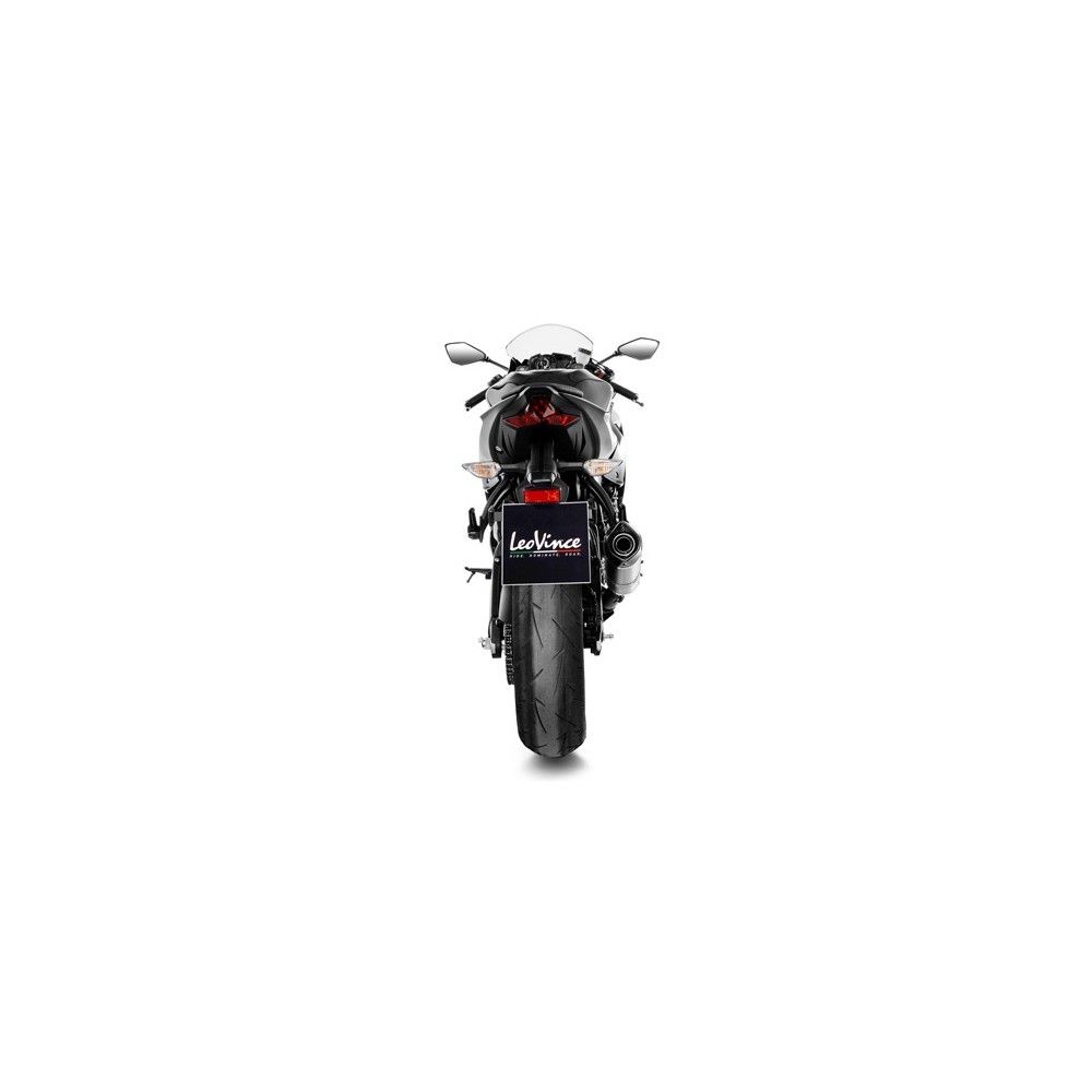 LEOVINCE KAWASAKI ZX-6R NINJA / 636 / 2019 2020 LV ONE EVO INOX pot échappement EURO 4 14306E