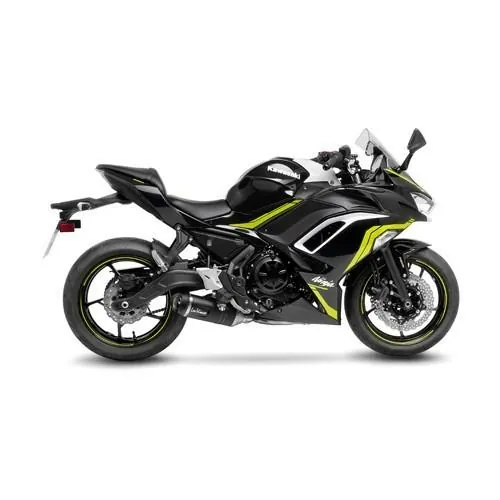 LEOVINCE KAWASAKI VERSYS 650 / Z / NINJA / RS / 2021 2025 LV ONE EVO INOX BLACK ligne complète NON HOM - 14379EBN