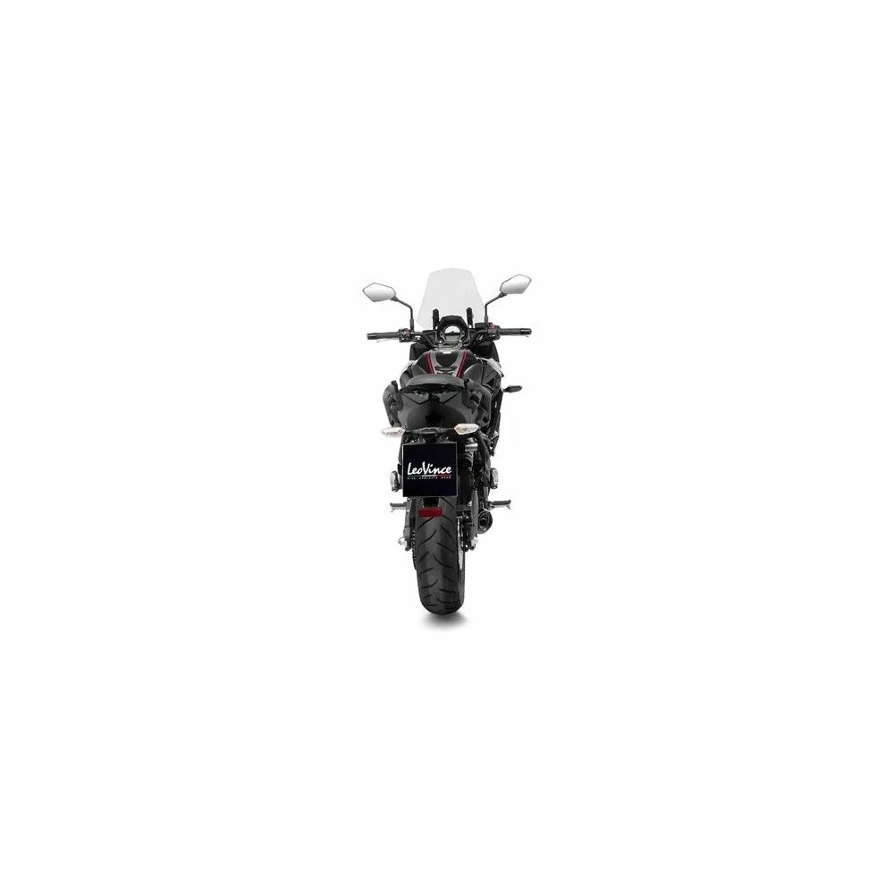 LEOVINCE KAWASAKI VERSYS 650 / Z / NINJA / RS / 2021 2025 LV ONE EVO INOX BLACK ligne complète NON HOM - 14379EBN