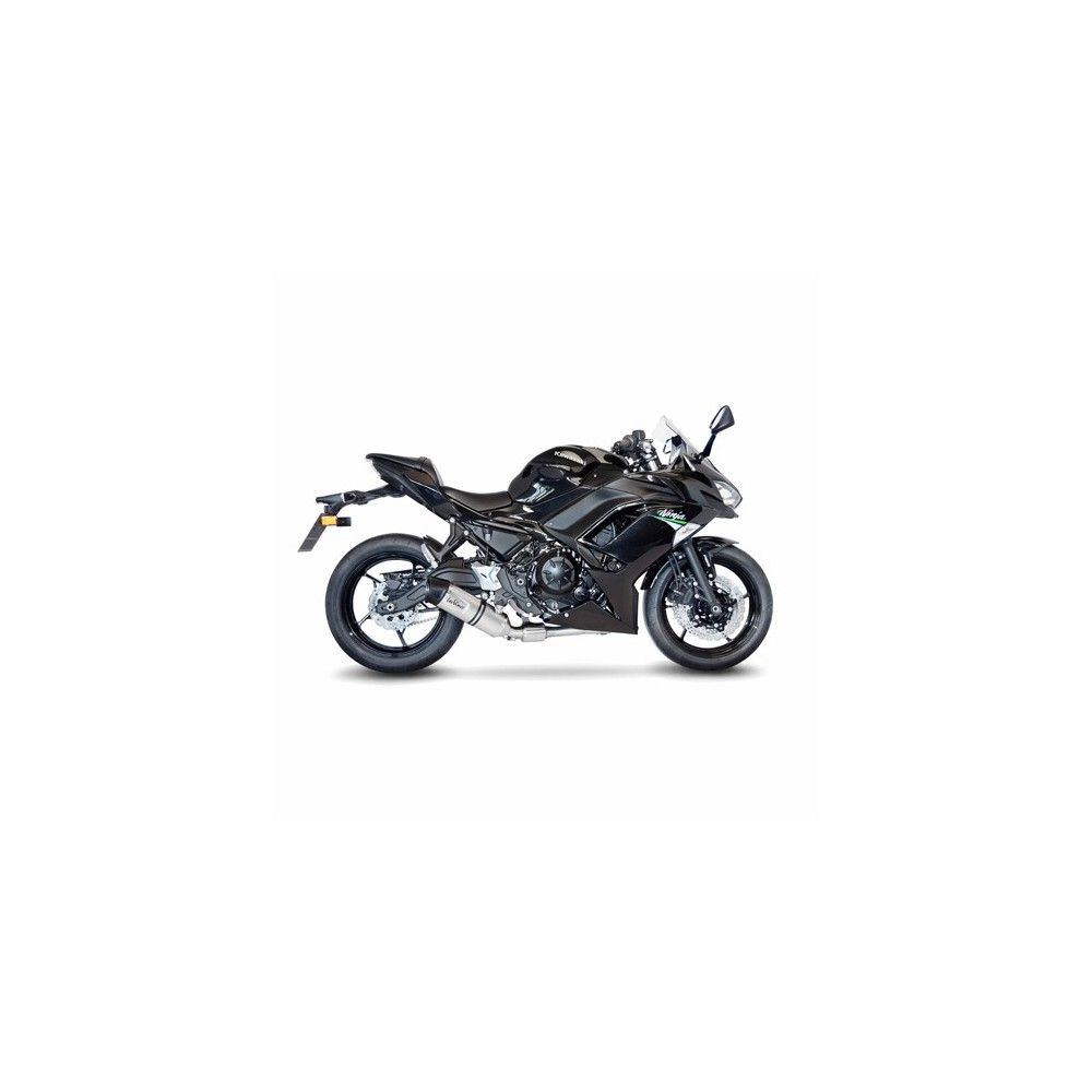 LEOVINCEKAWASAKI Z 650 / NINJA 650 / 2017 2020 LV ONE EVO INOX complete line Not Approved 14181E