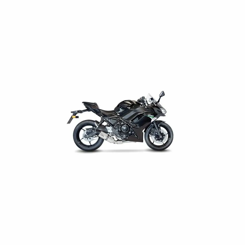 LEOVINCEKAWASAKI Z 650 / NINJA 650 / 2017 2020 LV ONE EVO INOX complete line Not Approved 14181E
