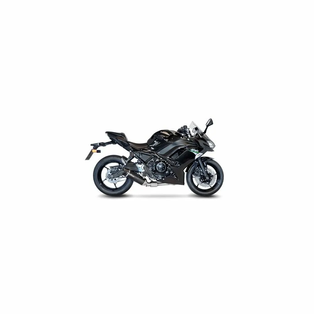 LEOVINCEKAWASAKI Z 650 / NINJA 650 / 2017 2020 LV ONE EVO CARBON complete line Not Approved 14182E