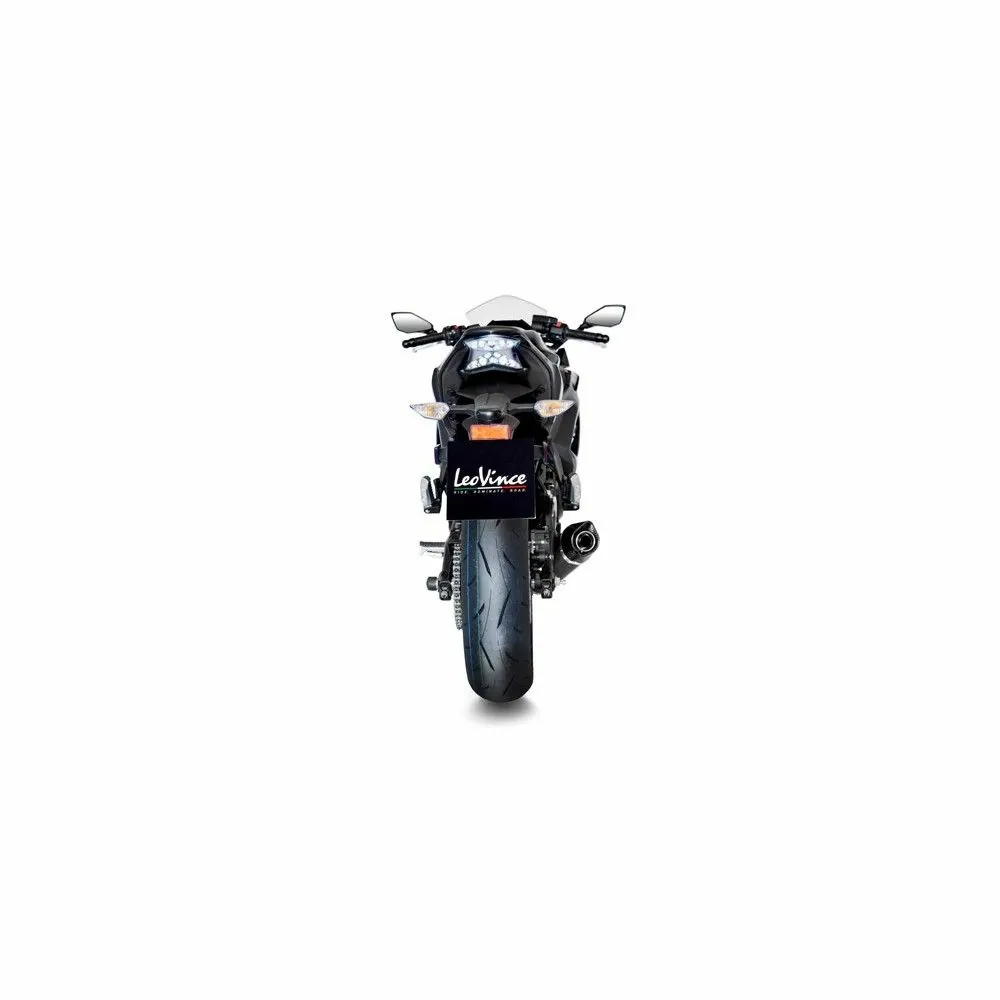 LEOVINCE KAWASAKI Z 650 / NINJA 650 / 2017 2020 LV ONE EVO CARBONE ligne complète NON HOM 14182E