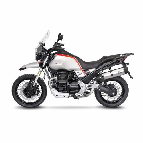 LEOVINCE GUZZI V85 TT / 2019 2023 LV ONE EVO INOX silencer exhaust EURO ECE - 14348E