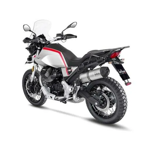 LEOVINCE GUZZI V85 TT / 2019 2023 LV ONE EVO INOX silencer exhaust EURO ECE - 14348E