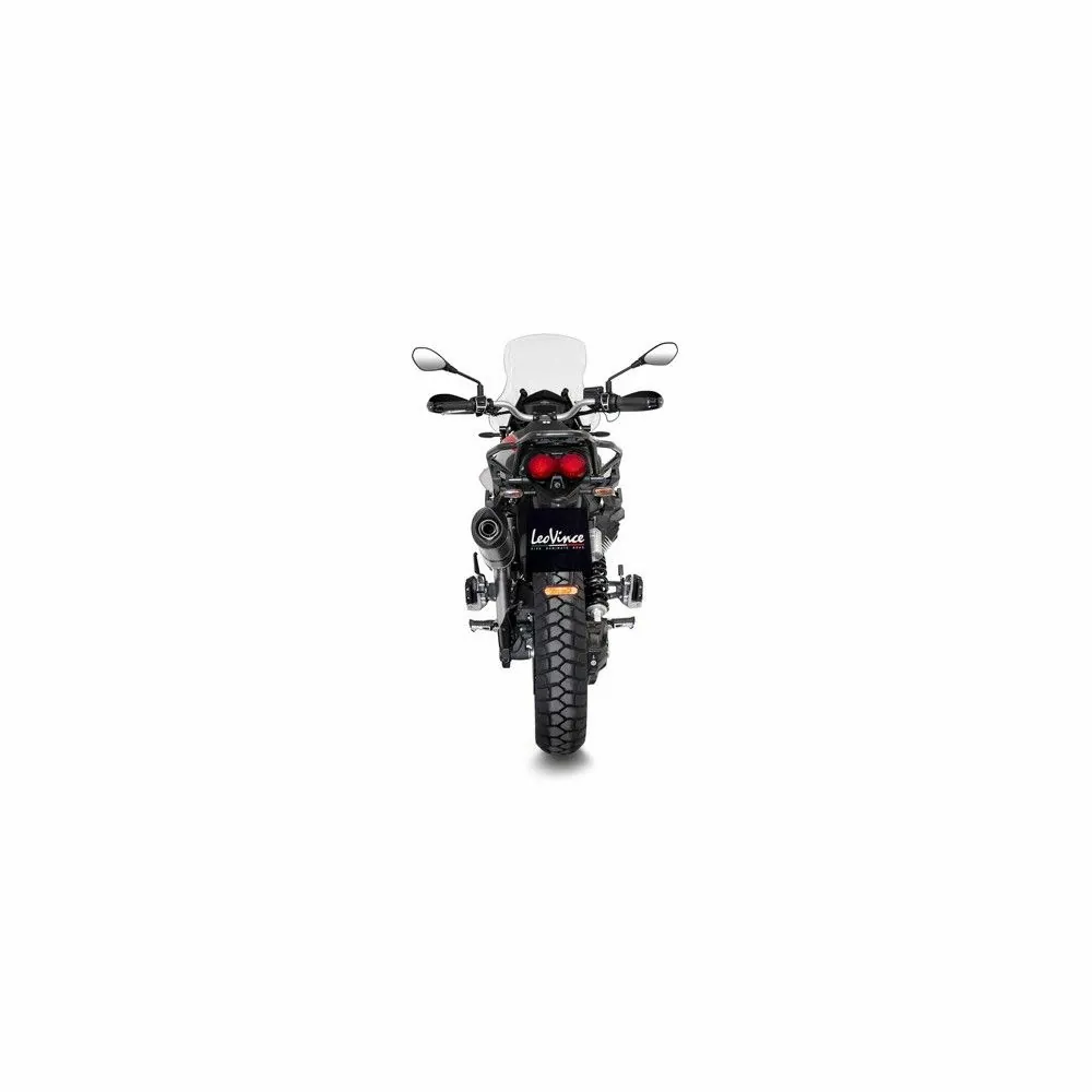 LEOVINCE GUZZI V85 TT / 2019 2023 LV ONE EVO INOX silencer exhaust EURO ECE - 14348E