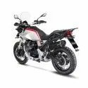 LEOVINCE GUZZI V85 TT / 2019 2025 LV ONE EVO INOX BLACK pot échappement EURO5+- 14454EB