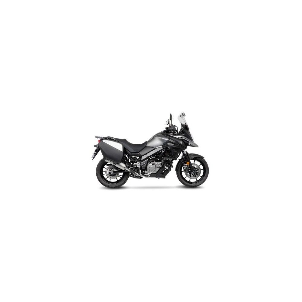 LEOVINCE SUZUKI V STROM 650 / XT / 2021 2022 LV ONE EVO INOX BLACK silencer exhaust  Not Approved 14377EB