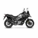 LEOVINCE SUZUKI V STROM 650 / XT / 2021 2022 LV ONE EVO INOX BLACK silencer exhaust  EURO 5 14377EBK