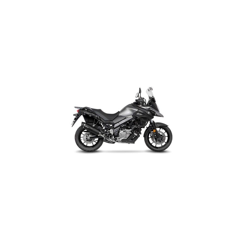 LEOVINCE SUZUKI V STROM 650 / XT / 2021 2022 LV ONE EVO INOX BLACK silencer exhaust  EURO 5 14377EBK