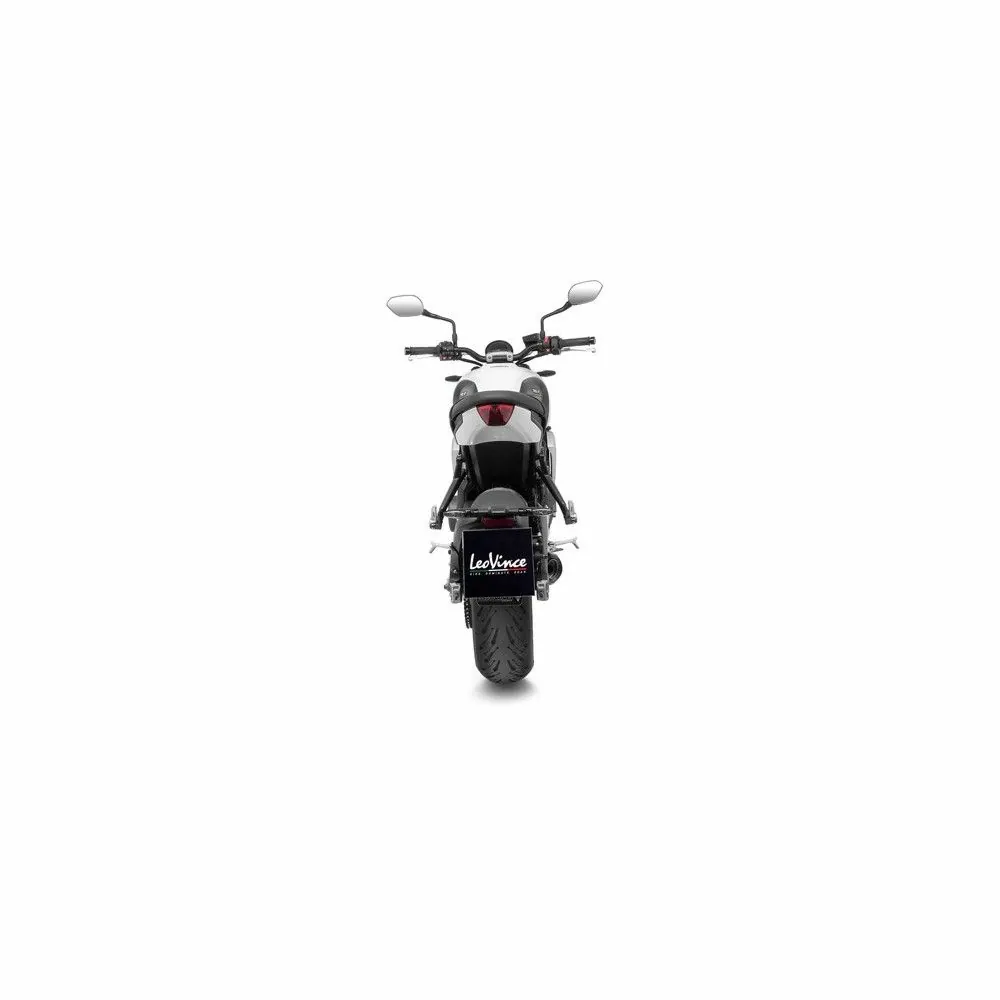 LEOVINCE TRIUMPH TRIDENT 660 / 2021 2022 LV ONE EVO CARBONE ligne complète NON HOM 14386E