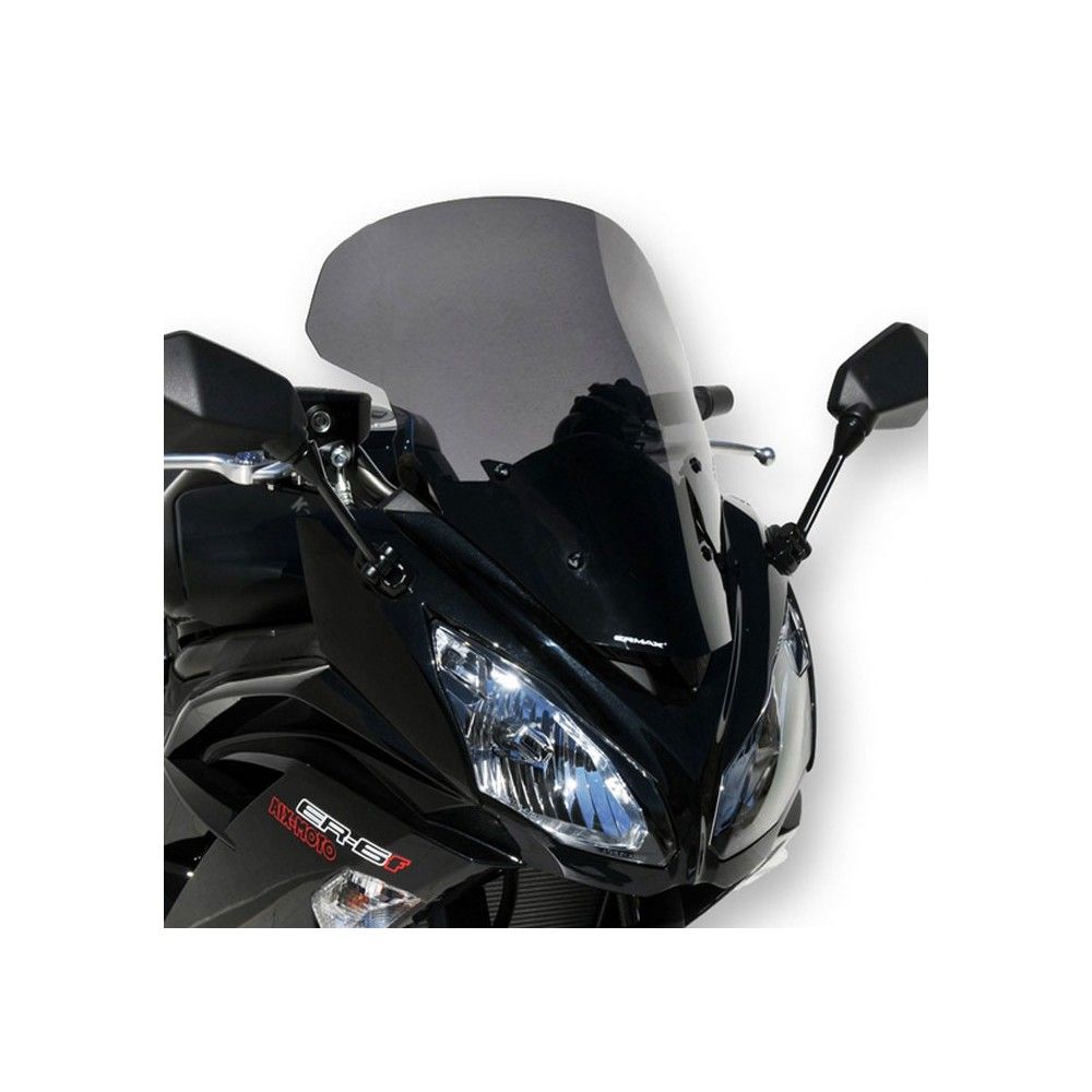 bulle ermax haute protection +7 kawasaki ER6 F 2012 2013 2014 2015 2016 - hauteur 48cm