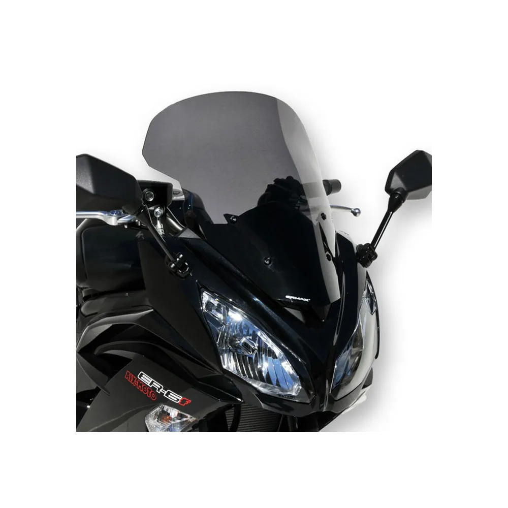 ERMAX high protection + 7 windscreen kawasaki ER6 F 2012 2013 2014 2015 2016 - high 48cm