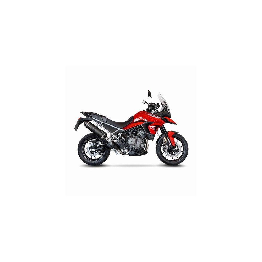 LEOVINCE TRIUMPH TIGER 900 GT/ RALLY / PRO / 2020 2022 LV ONE EVO INOX BLACK pot échappement EURO 5 14352EB