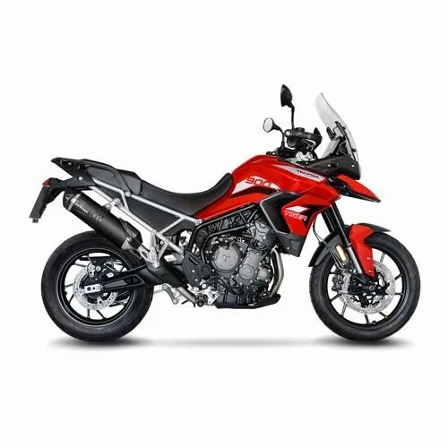 LEOVINCE  TRIUMPH TIGER 900 GT/ RALLY / PRO / 2020 2022 LV ONE EVO INOX BLACK silencer exhaust  EURO 5 14352EB