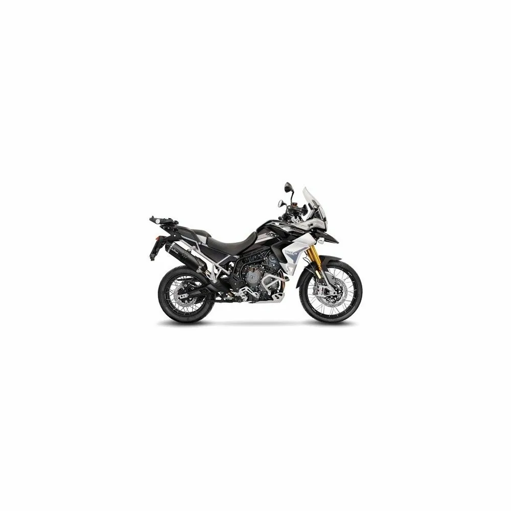 LEOVINCE TRIUMPH TIGER 900 GT/ RALLY / PRO / 2020 2022 LV ONE EVO INOX BLACK pot échappement EURO 5 14352EB