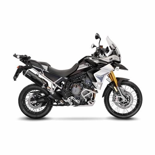 LEOVINCE  TRIUMPH TIGER 900 GT/ RALLY / PRO / 2020 2022 LV ONE EVO INOX BLACK silencer exhaust  EURO 5 14352EB