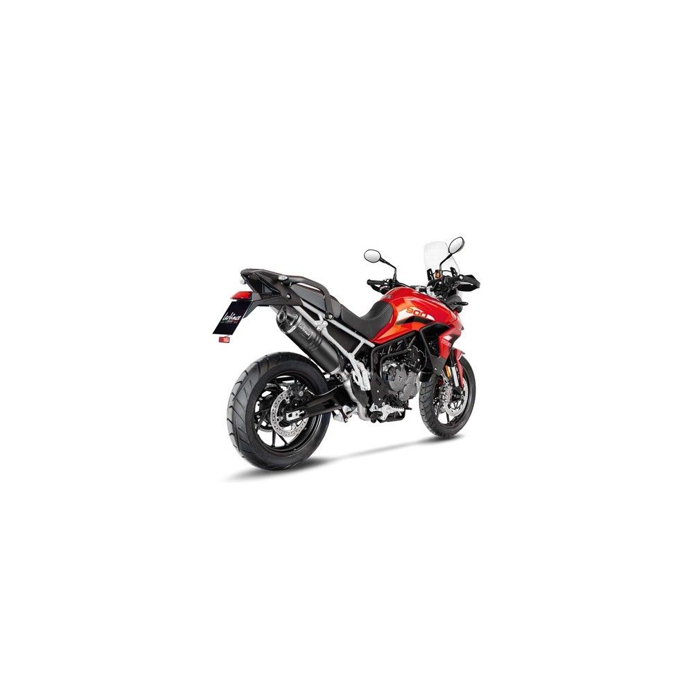 LEOVINCE TRIUMPH TIGER 900 GT/ RALLY / PRO / 2020 2022 LV ONE EVO INOX BLACK pot échappement EURO 5 14352EB