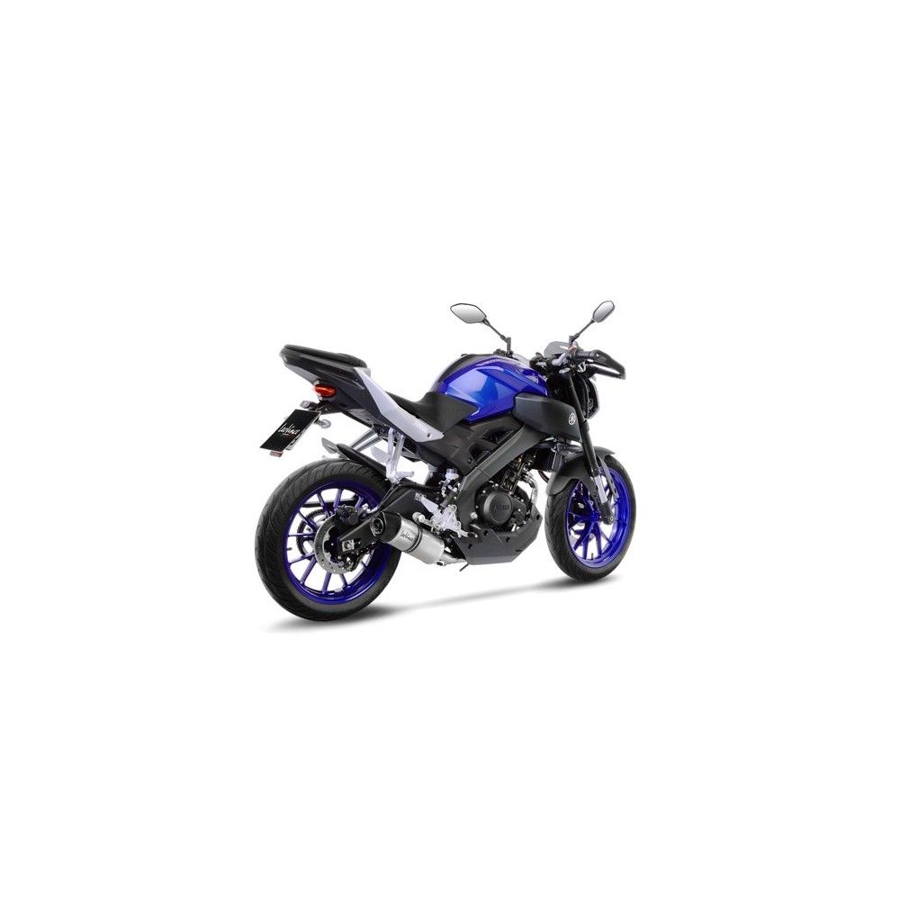 LEOVINCE YAMAHA MT 125 / YZF-R 125 / 2017 2019 LV ONE EVO INOX ligne complète NON HOM 14261E