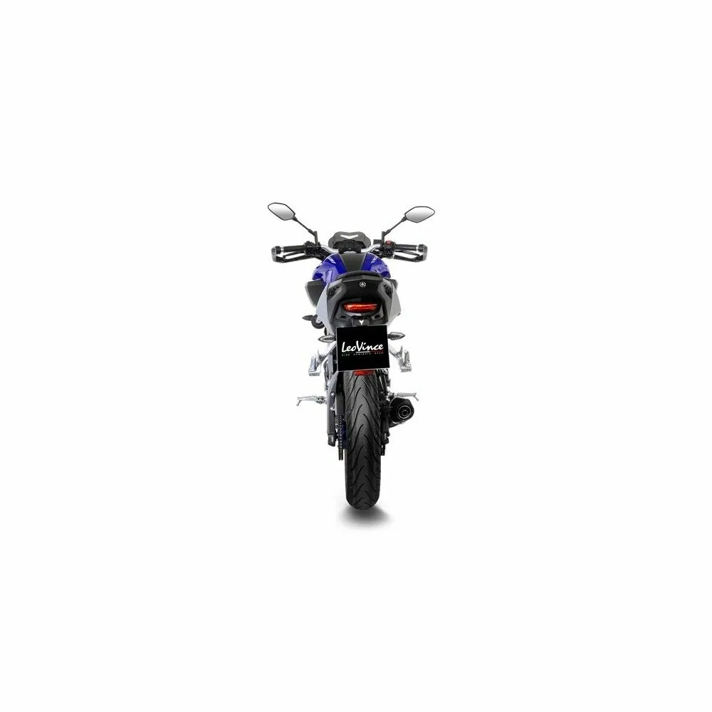 LEOVINCE YAMAHA MT 125 / YZF-R 125 / 2017 2019 LV ONE EVO CARBONE ligne complète NON HOM 14262E