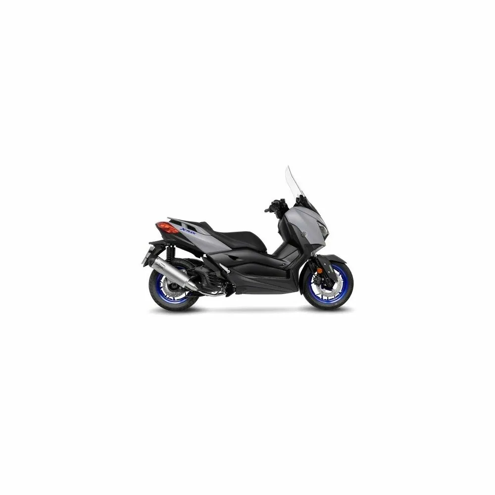 DESTOCK LEOVINCE YAMAHA X-MAX 125 / TECH MAX 125 / 2021 2022 LV ONE EVO INOX ligne complète NON HOM 14378E