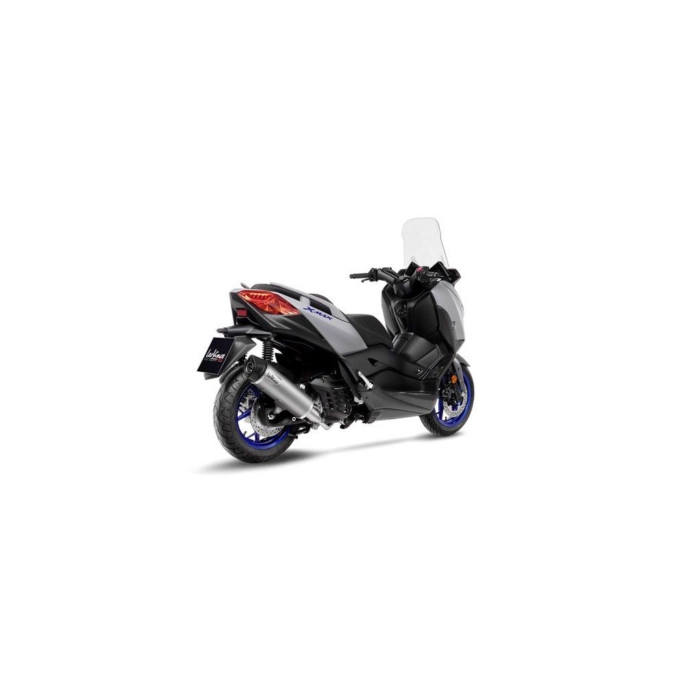 LEOVINCE YAMAHA X-MAX 125 / TECH MAX 125 / 2021 2022 LV ONE EVO INOX complete line not approved 14378E