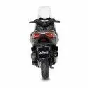 DESTOCK LEOVINCE YAMAHA X-MAX 125 / TECH MAX 125 / 2021 2022 LV ONE EVO INOX ligne complète NON HOM 14378E