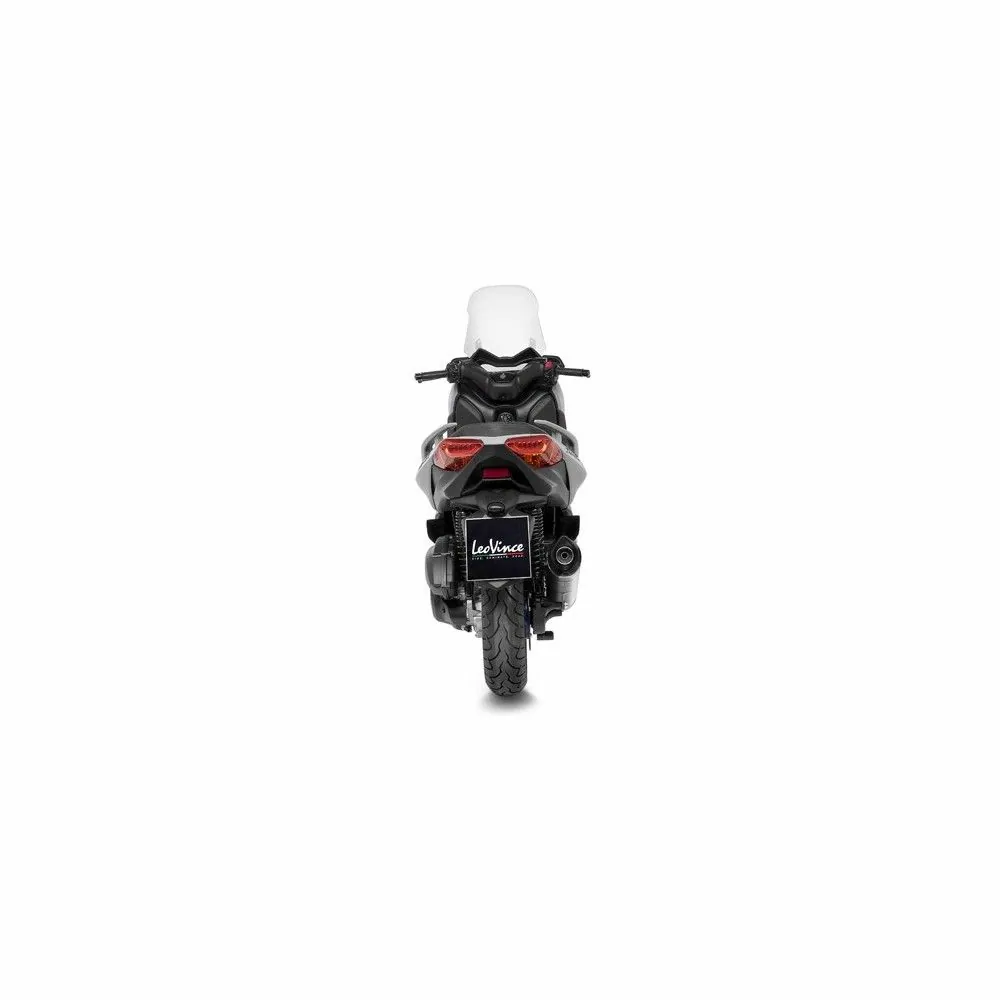 DESTOCK LEOVINCE YAMAHA X-MAX 125 / TECH MAX 125 / 2021 2022 LV ONE EVO INOX ligne complète NON HOM 14378E