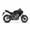 LEOVINCE YAMAHA MT07 / XSR 700 / 2021 2024 LV ONE EVO INOX BLACK ligne complète EURO 5 14360EBK
