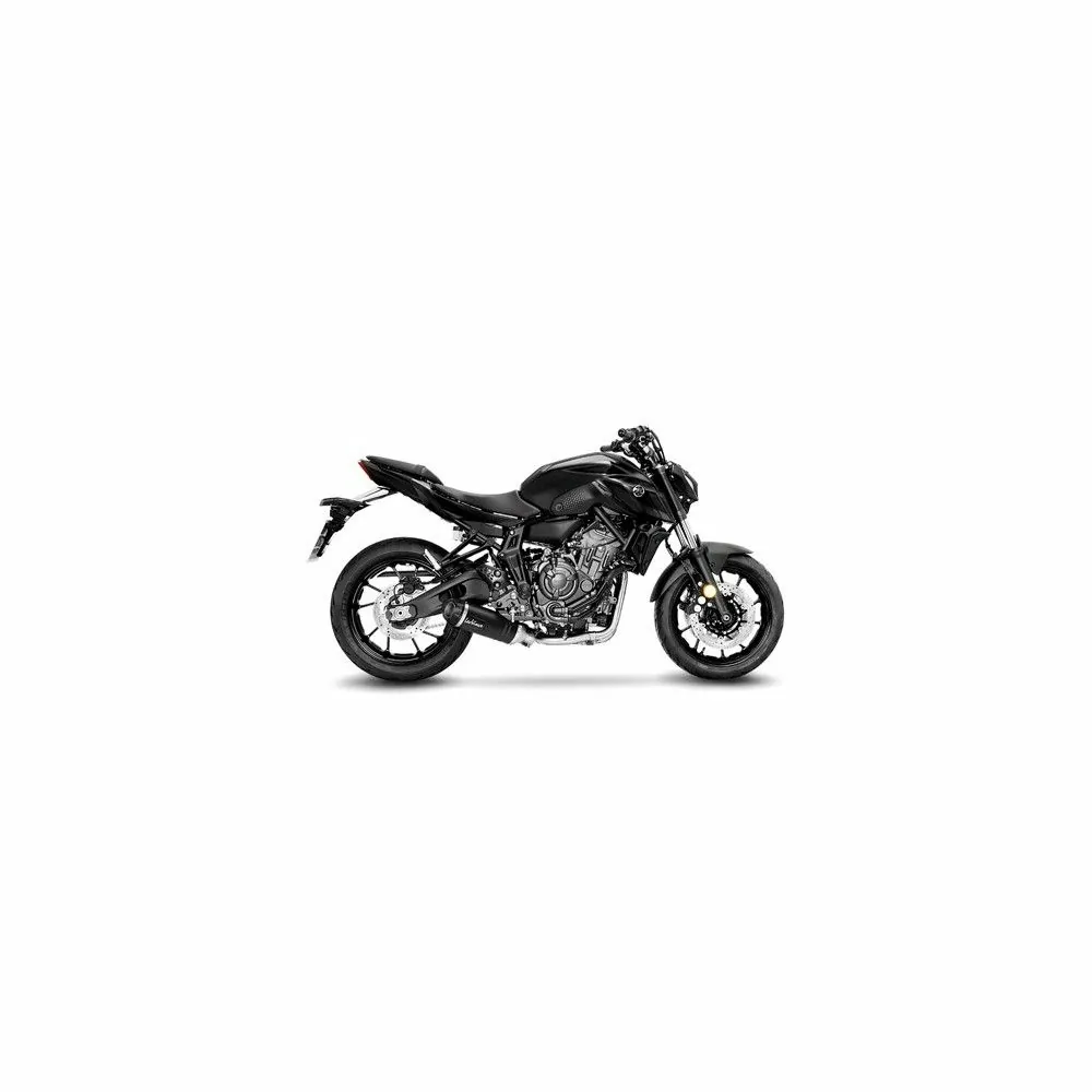 LEOVINCE YAMAHA MT07 / XSR 700 / 2021 2024 LV ONE EVO INOX BLACK ligne complète EURO 5 14360EBK