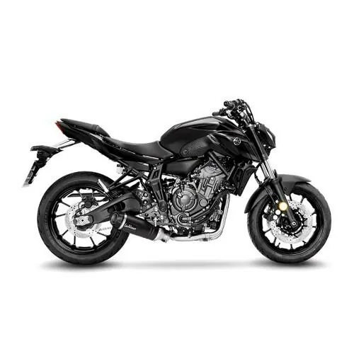 LEOVINCE YAMAHA MT07 / XSR 700 / 2021 2024 LV ONE EVO INOX BLACK ligne complète EURO 5 14360EBK