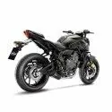 LEOVINCE YAMAHA MT07 / XSR 700 / 2021 2024 LV ONE EVO INOX BLACK complete line EURO 5 14360EBK