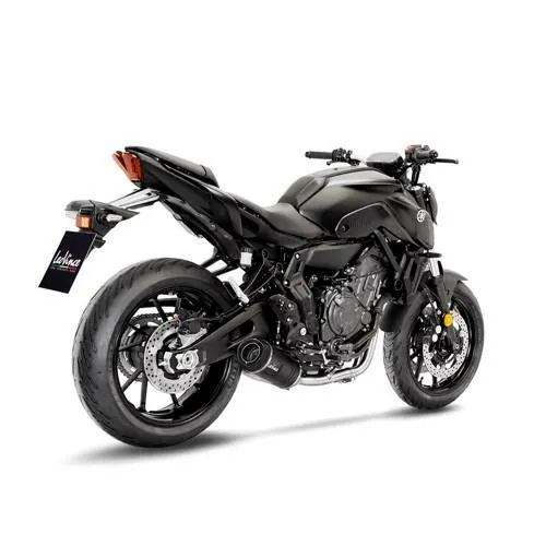 LEOVINCE YAMAHA MT07 / XSR 700 / 2021 2024 LV ONE EVO INOX BLACK ligne complète EURO 5 14360EBK