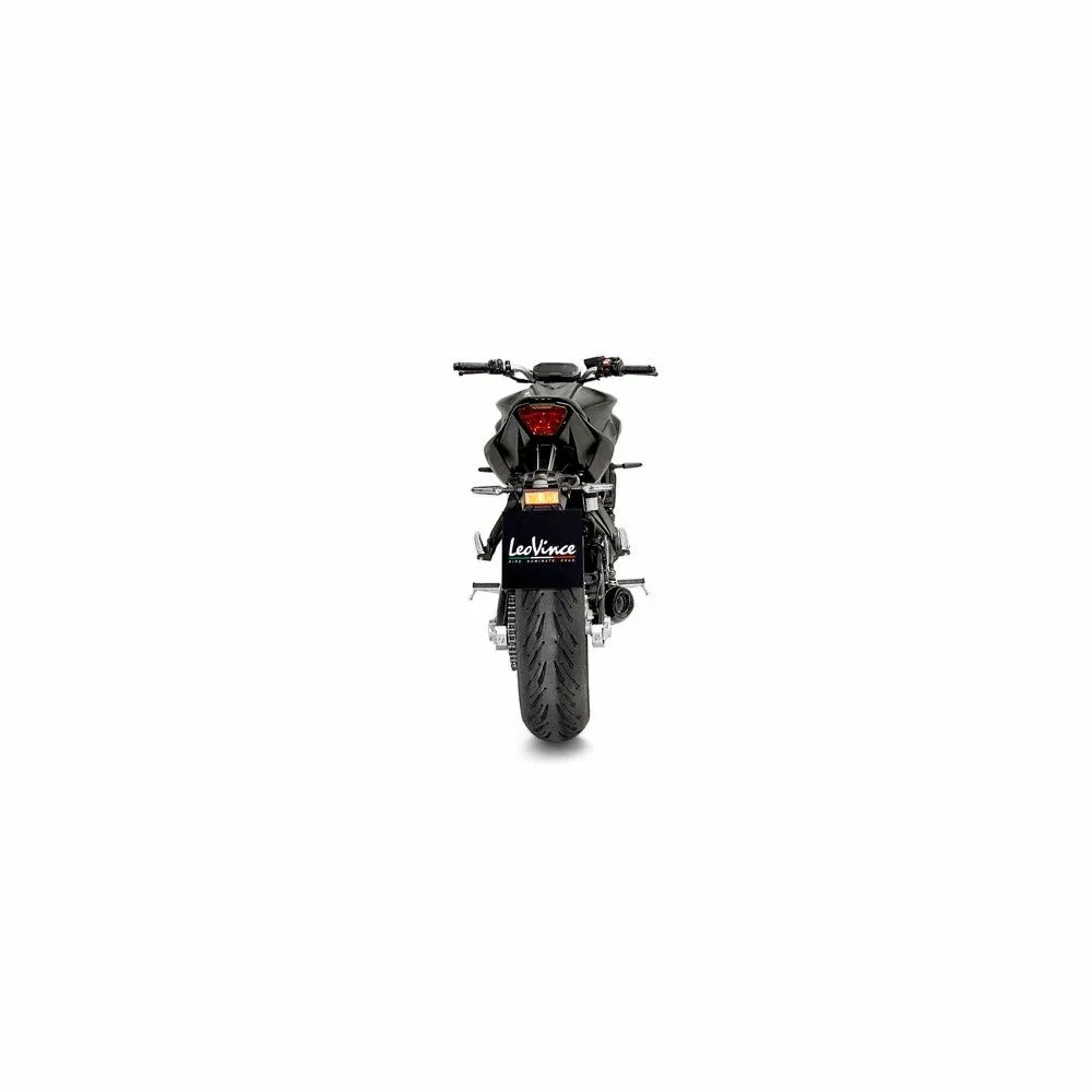 LEOVINCE YAMAHA MT07 / XSR 700 / 2021 2022 LV ONE EVO INOX BLACK complete line EURO 5 14360EBK