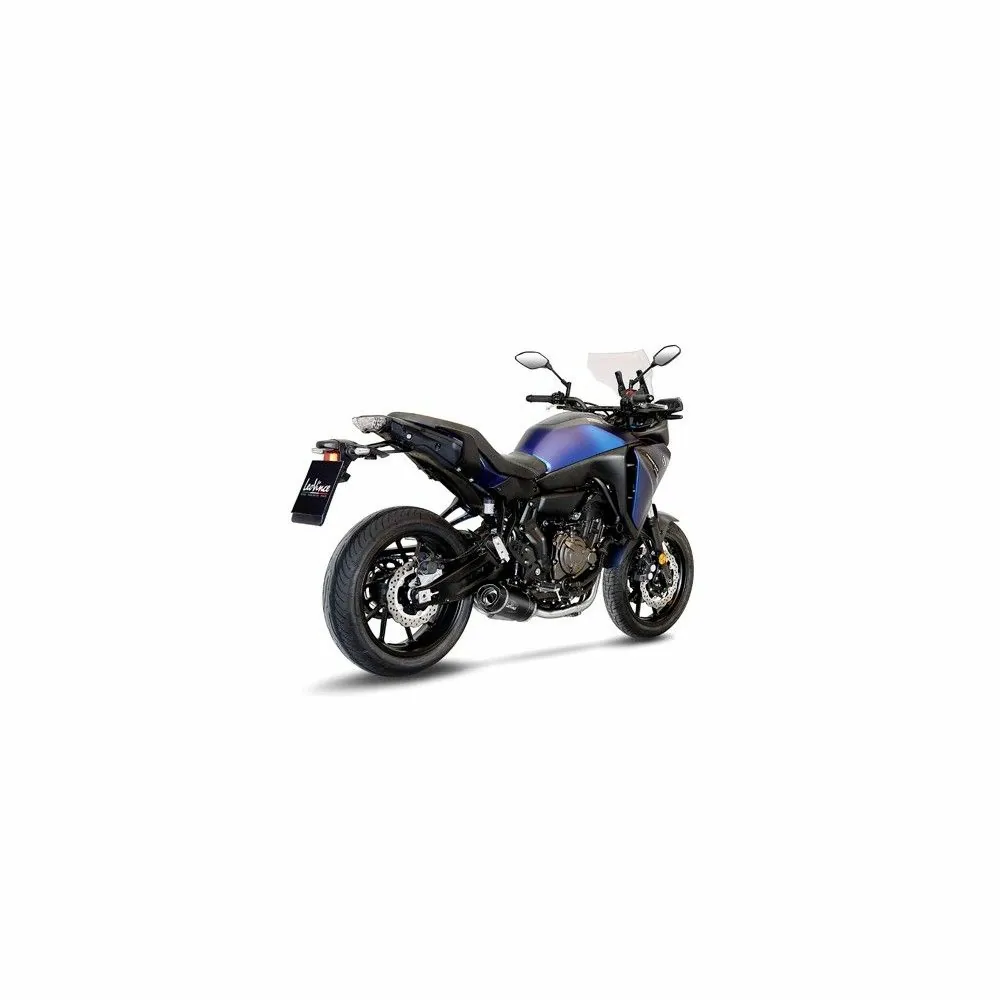 LEOVINCE YAMAHA TRACER  7 / GT / 2020 2022 LV ONE EVO INOX BLACK ligne complète NON HOM 14349EB