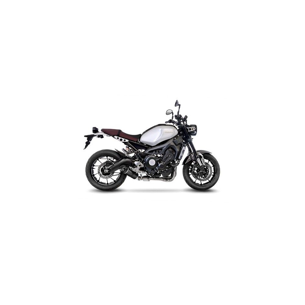 LEOVINCE YAMAHA MT 09 / SP / XSR 900 / TRACER 900 / 2017 2020 LV ONE EVO INOX BLACK complete line Not Approved 14228EB
